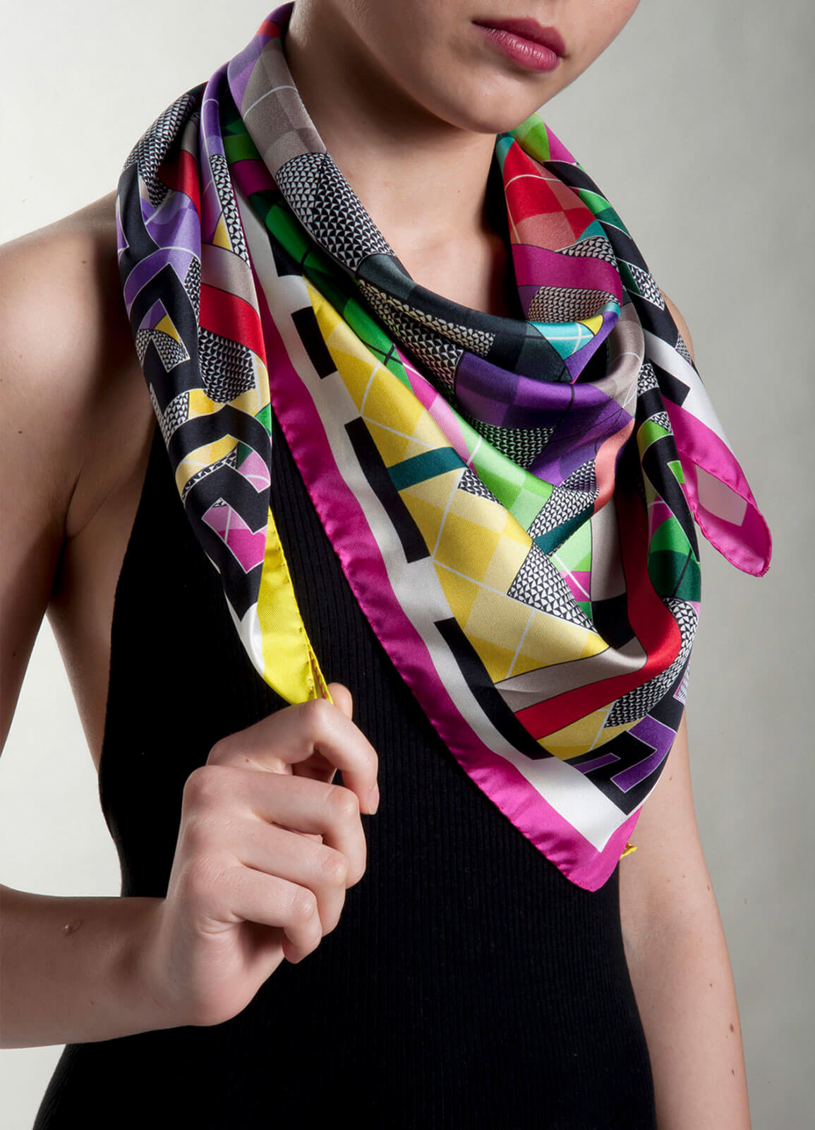 Digital printing scarves Italy 