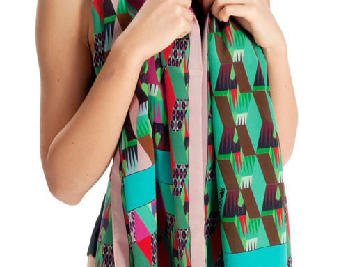 Digital printing scarves Italy 28